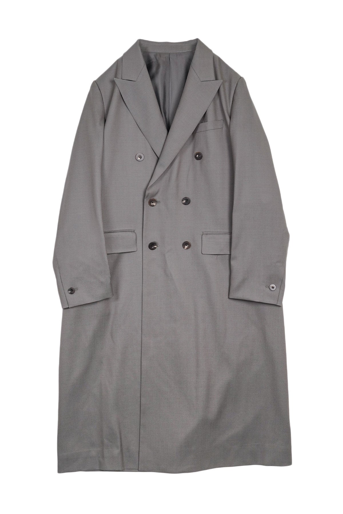 DOUBLE-BREASTED CHESTER COAT