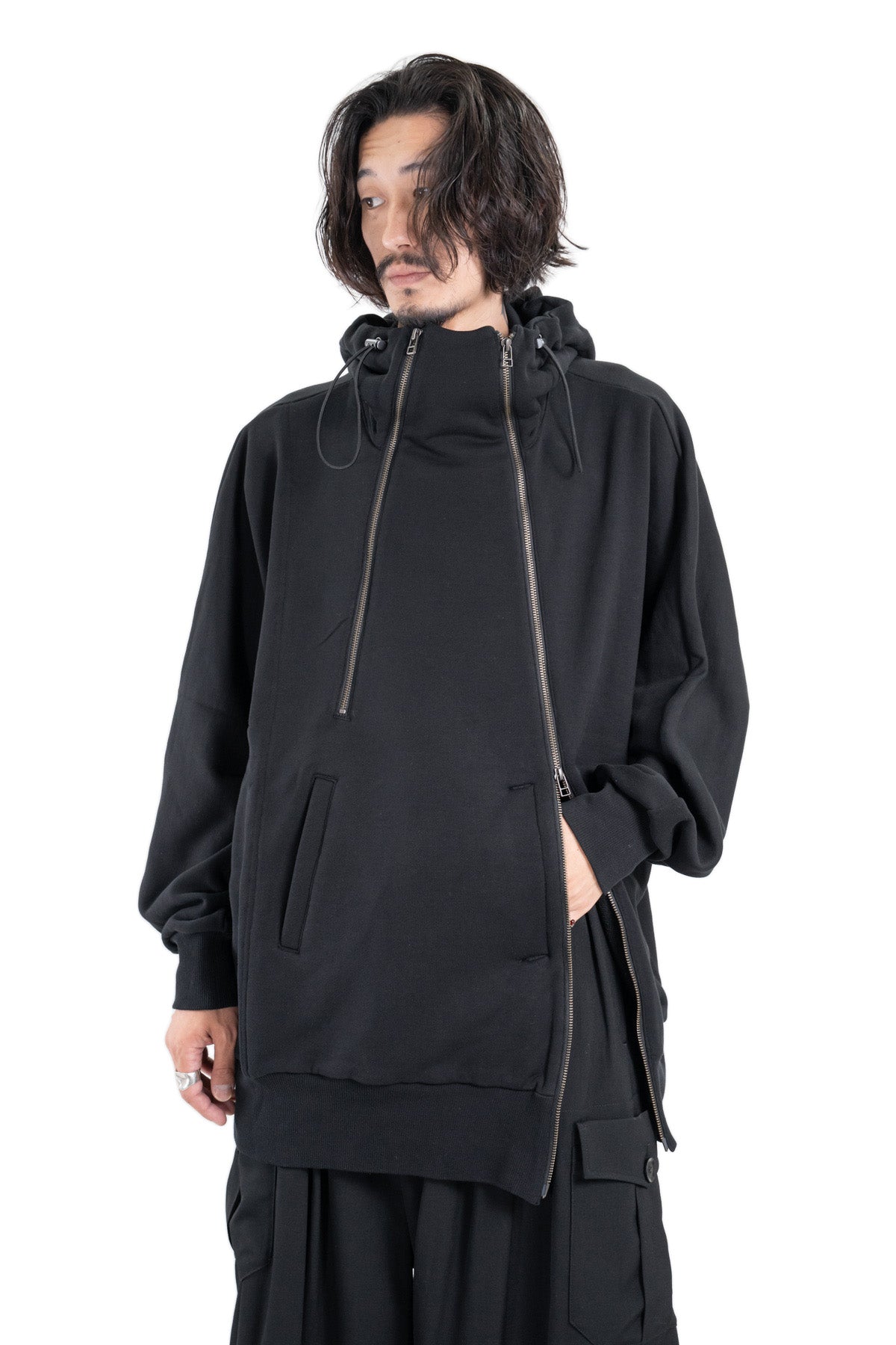 ULTIMA HEAVY FLEECE INVERTED V HOODIE SLIM