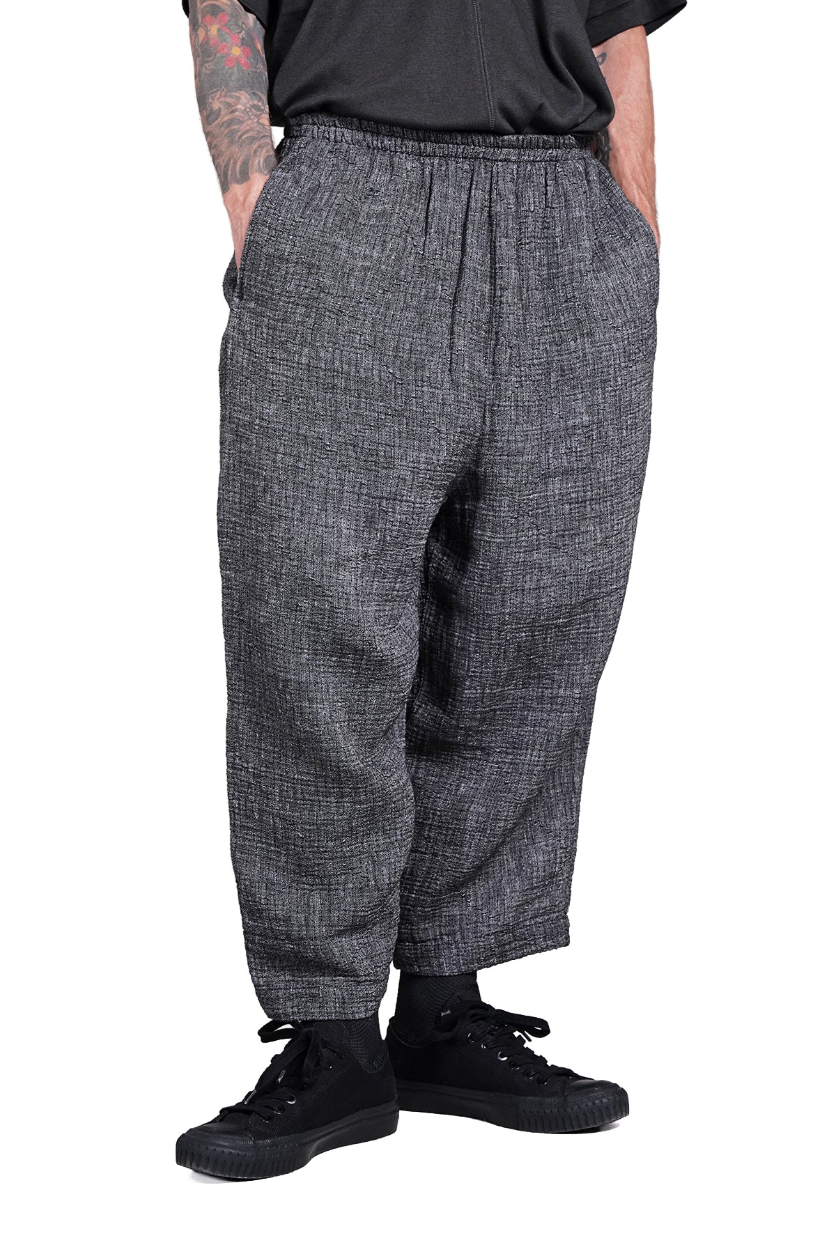 Sashiko Linen Premium Peace Pants