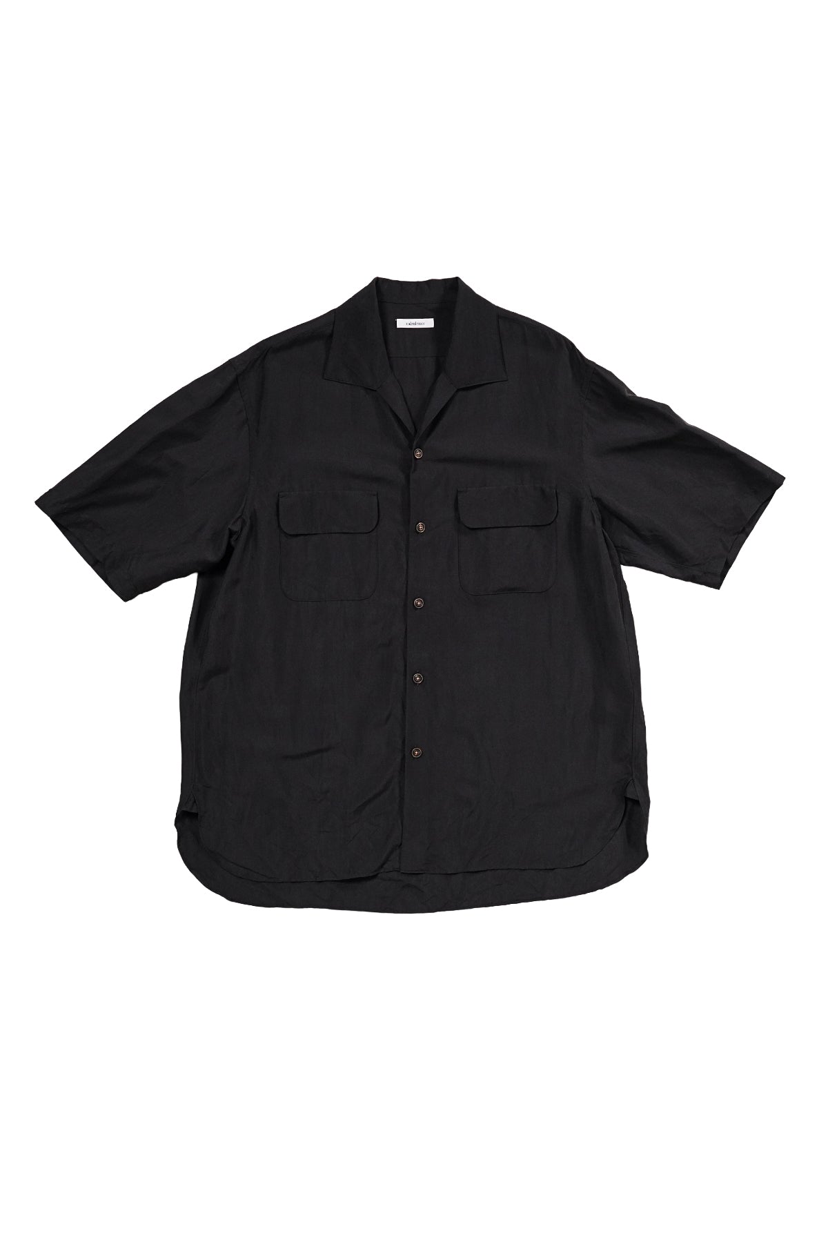 CLASSIC OPEN COLLAR SS SHIRT