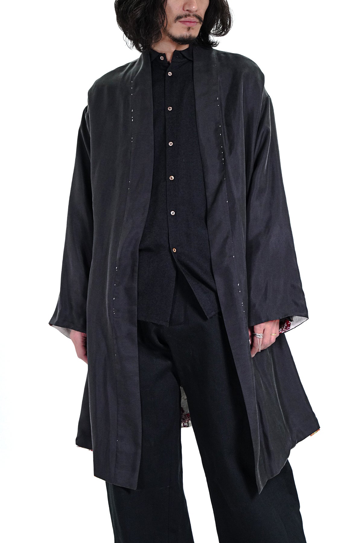 Kimono Jacket with Red Rabbit