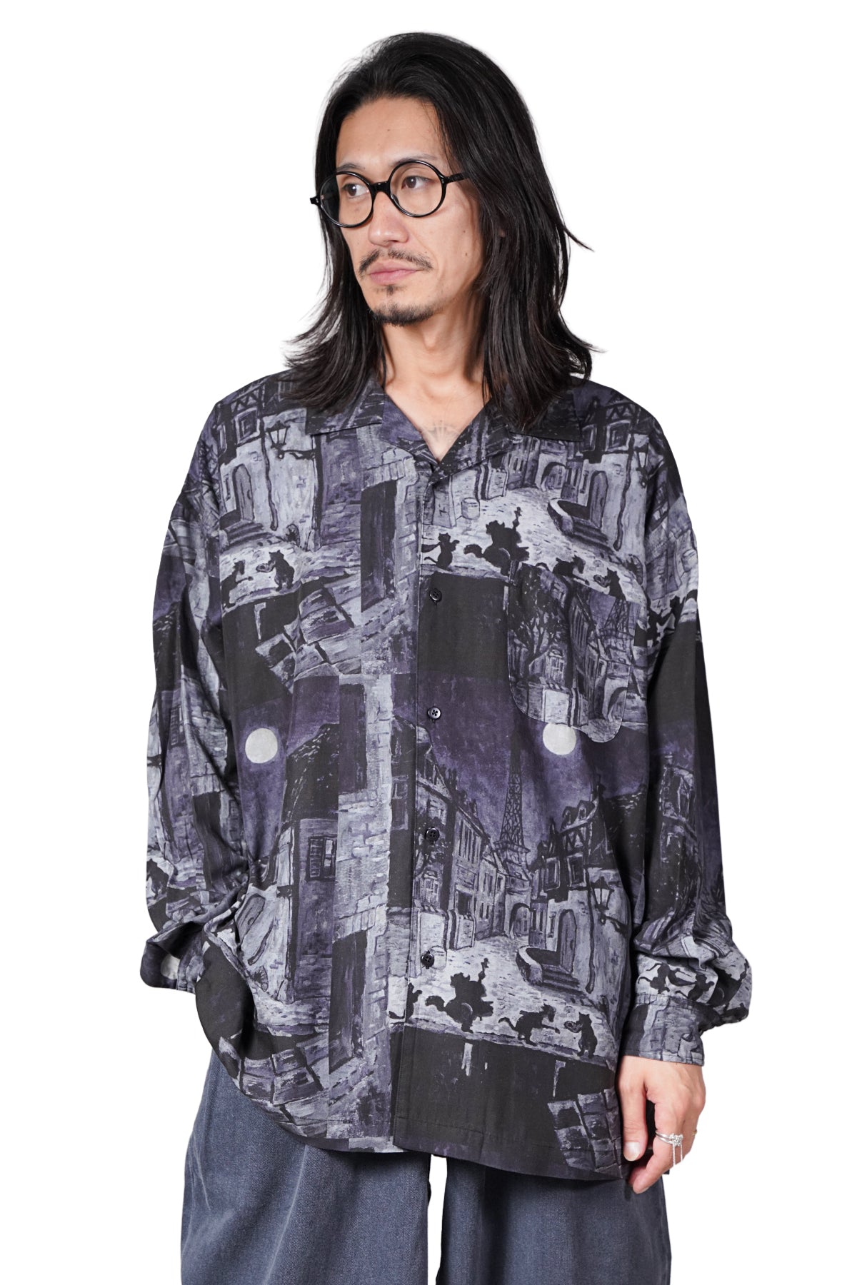 DISNEY / PC ALOHA COLLECTION ALOHA LONG SHIRT / THE ARISTOCATS