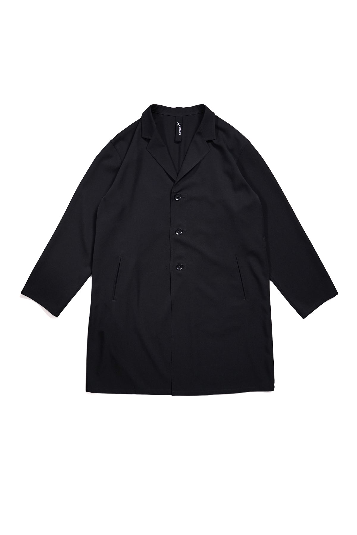 WOOL GABARDINE SHIRT JACKET