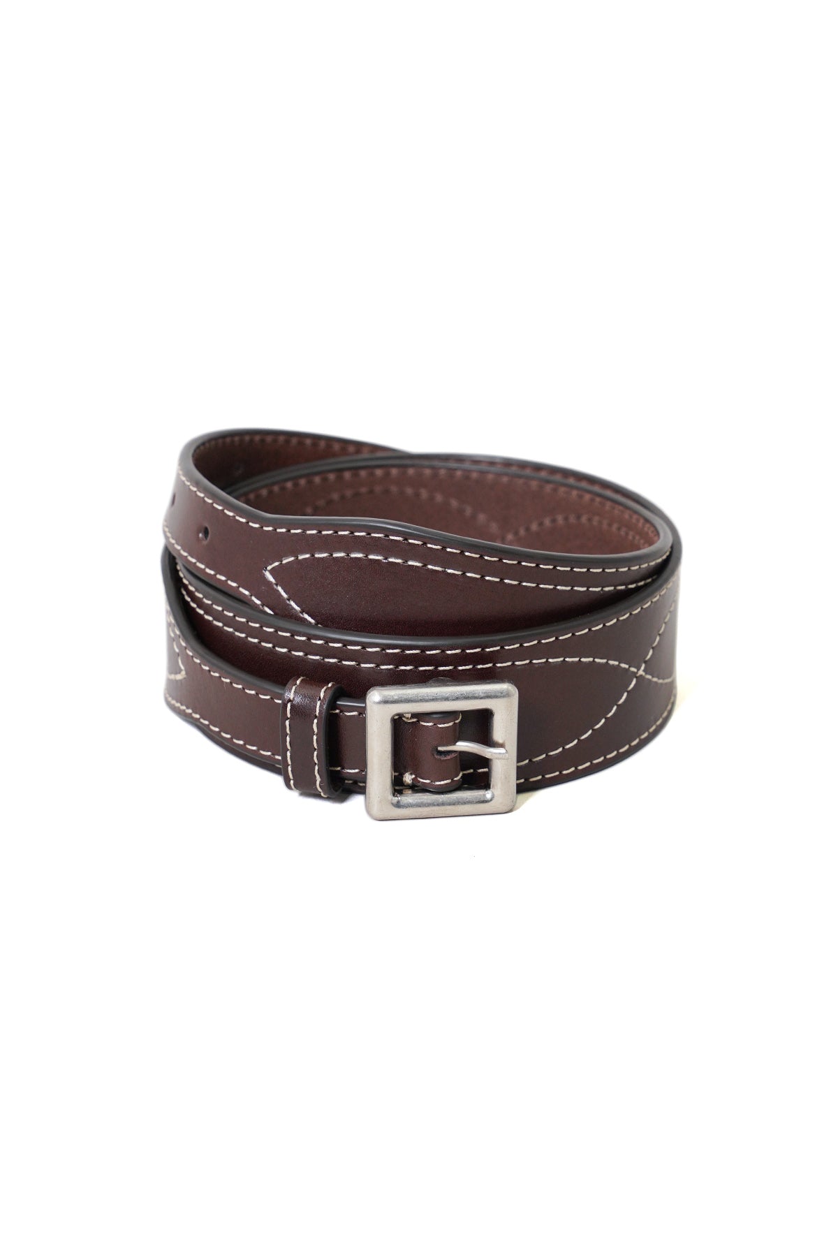 GEKA COWBOY STITCHED 2CM BELT
