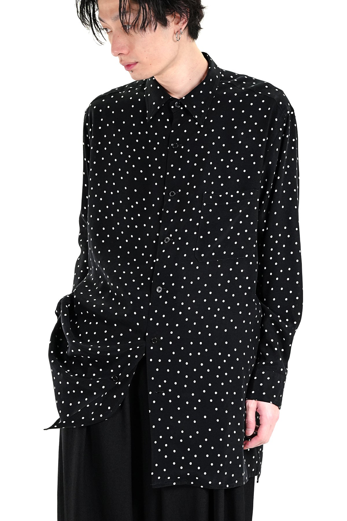 POLKA DOT BIG SHIRT