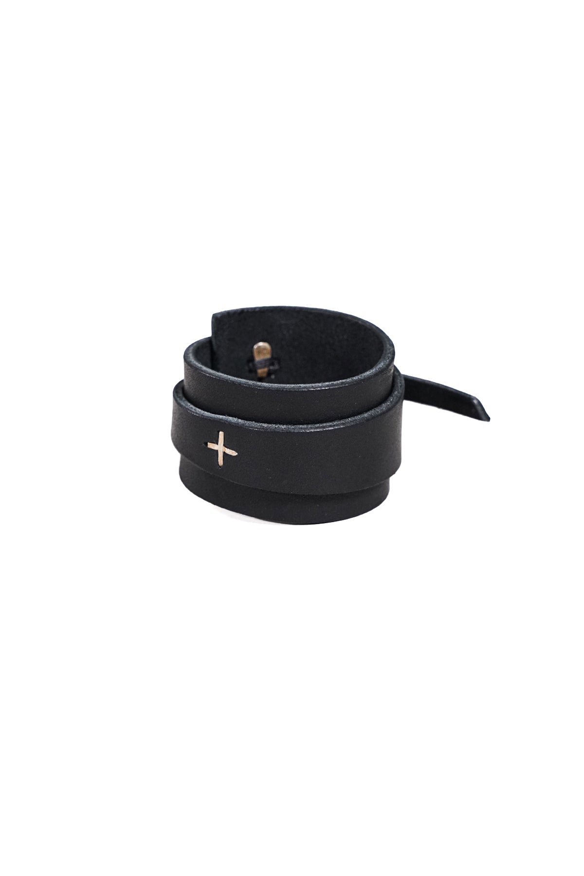 CROISSANT LEATHER BRACELET