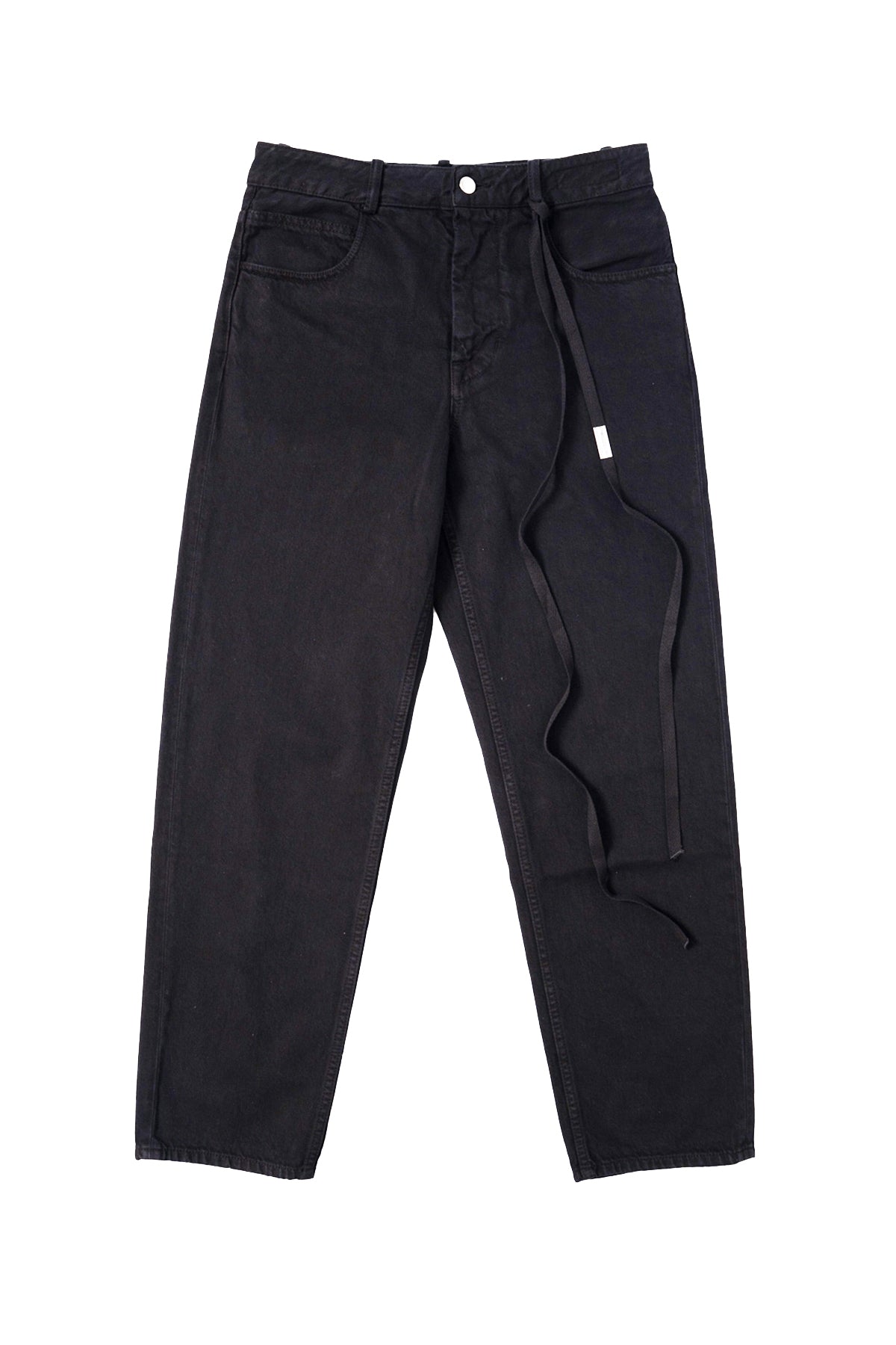 JAAK 5-POCKETS SLIM FIT CROPPED TROUSERS