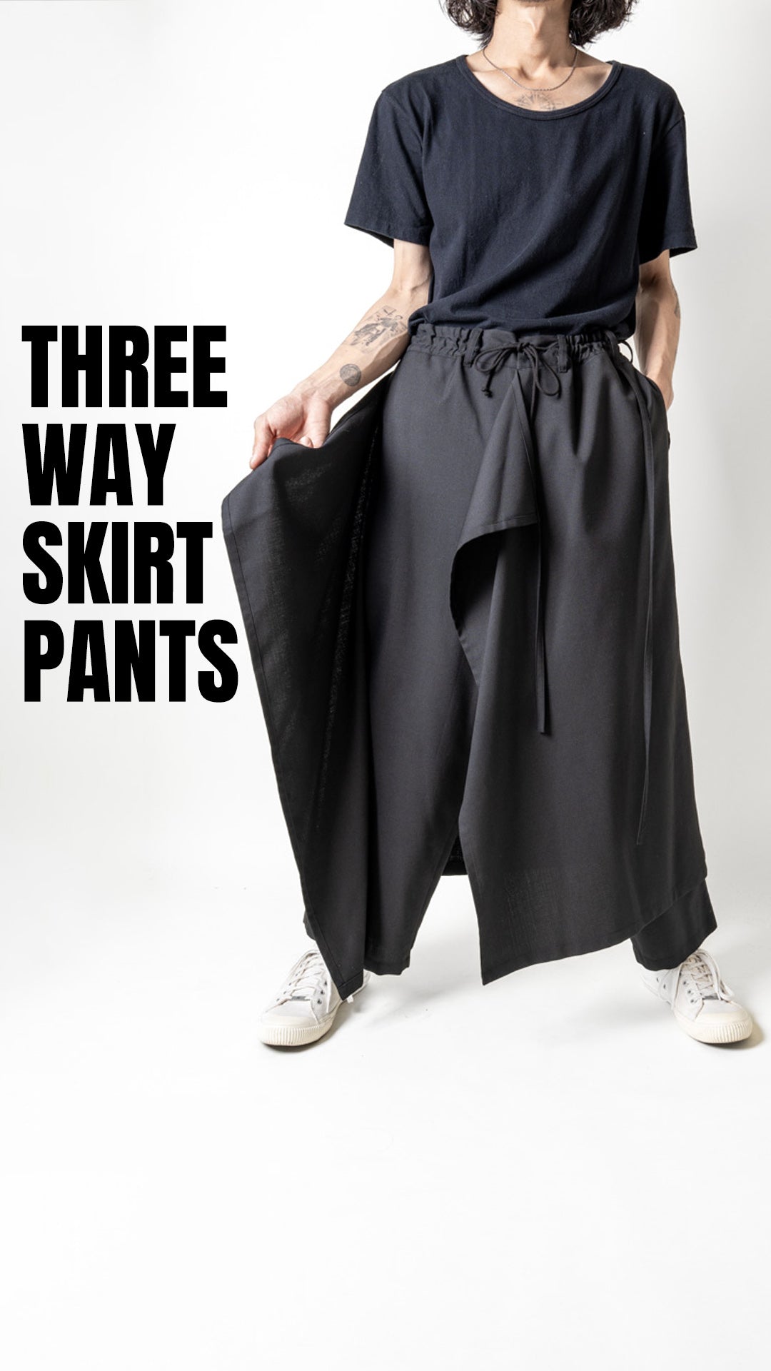 Three Way Wrap Pants – HUES ONLINE