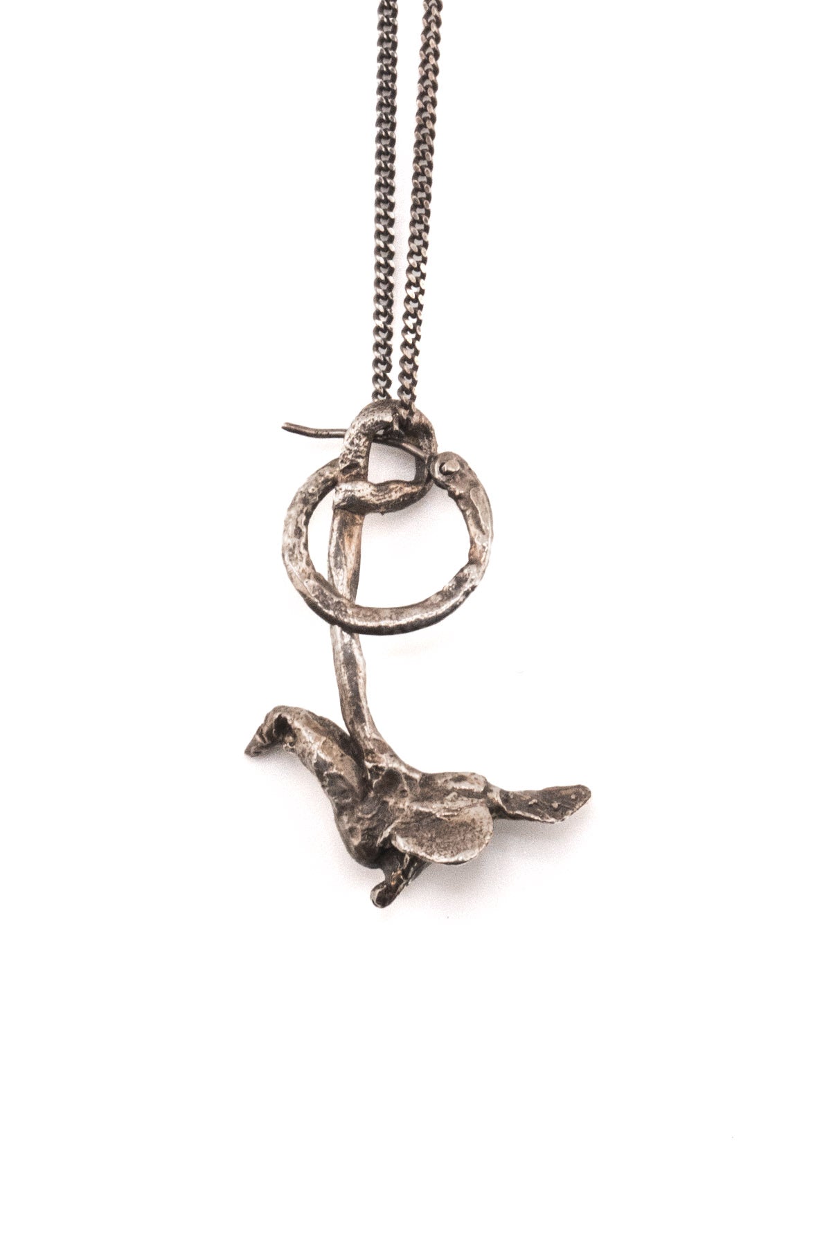 Bird Earring Plus Chain Necklace