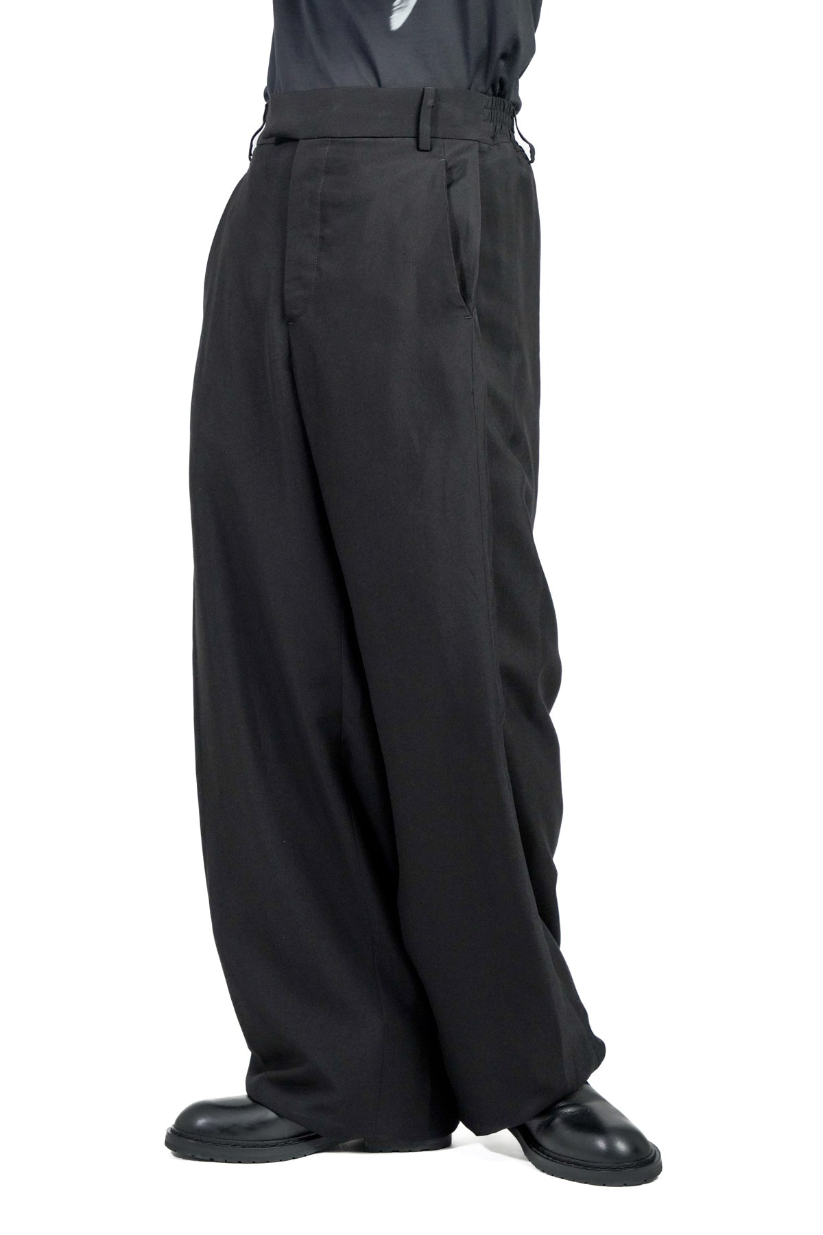ALFRIED WIDE LEG TROUSERS WITH DOUBLE POCKET