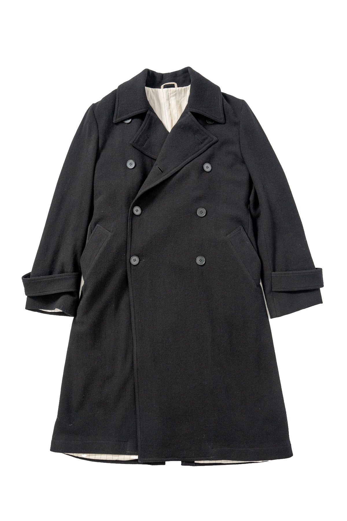 LINED DETACHABLE STRAP TRENCH COAT