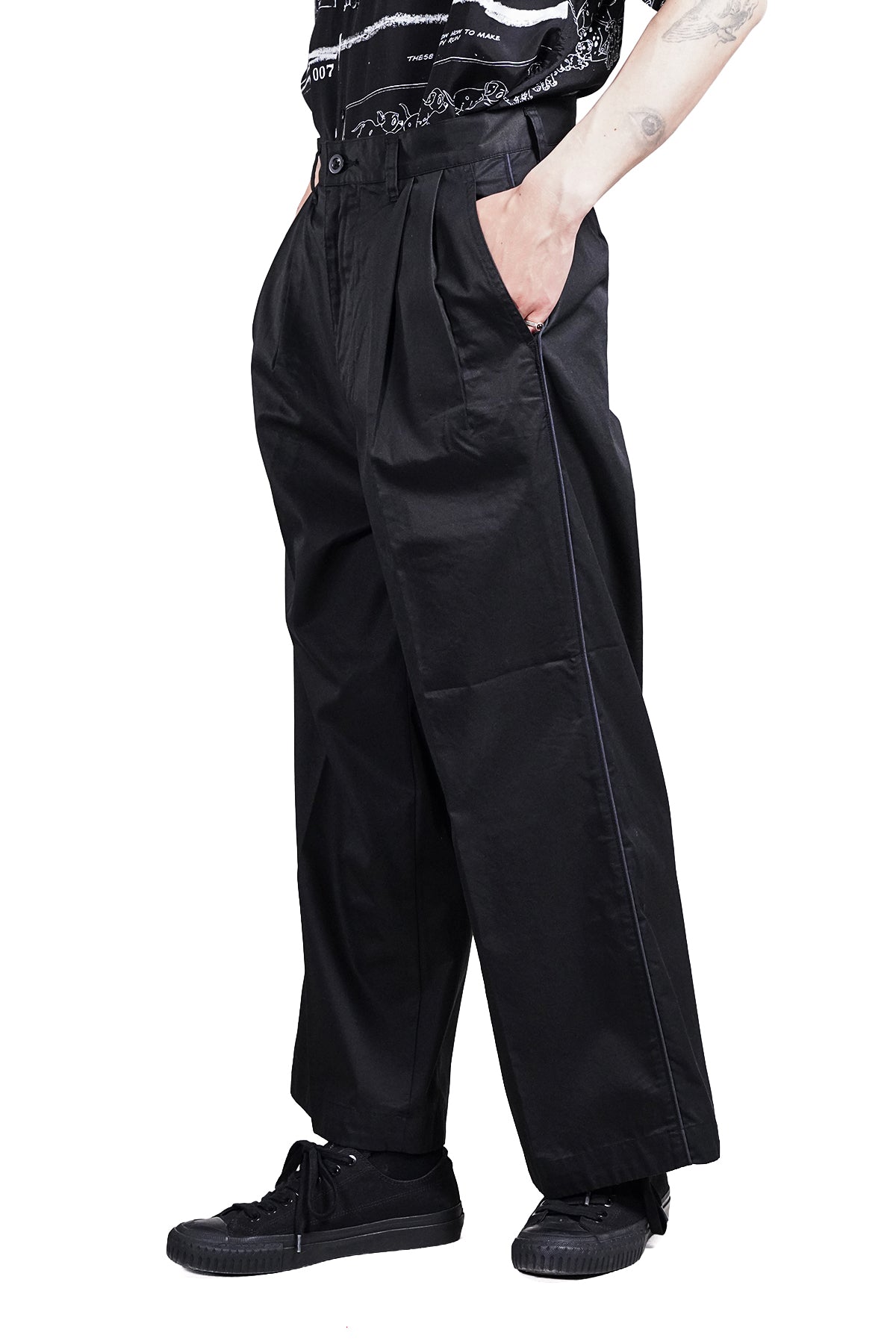 GABARDINE P.C. BAGS PANTS