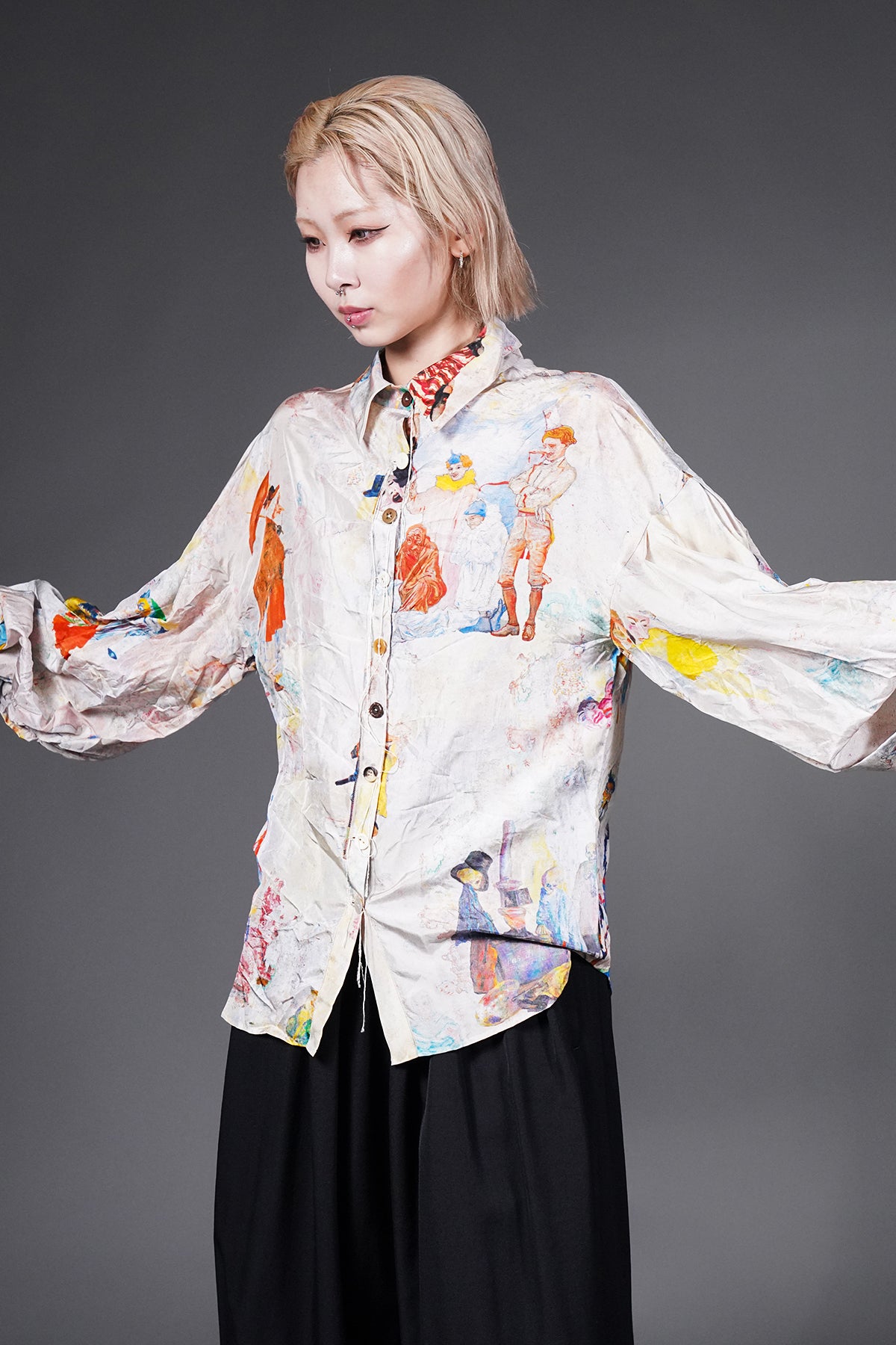 WOMEN SHIRT *FINISHED HEM