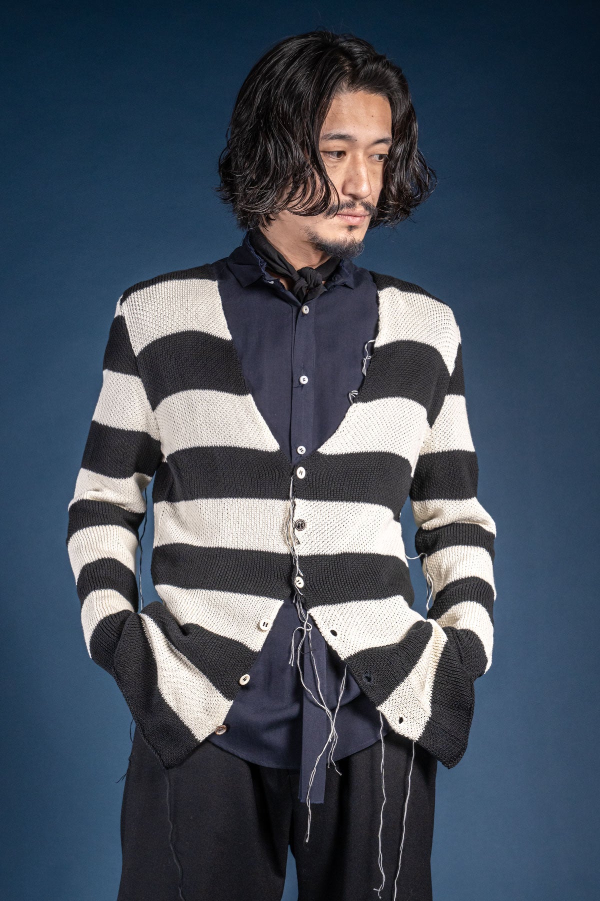 COTTON KNIT CARDIGAN