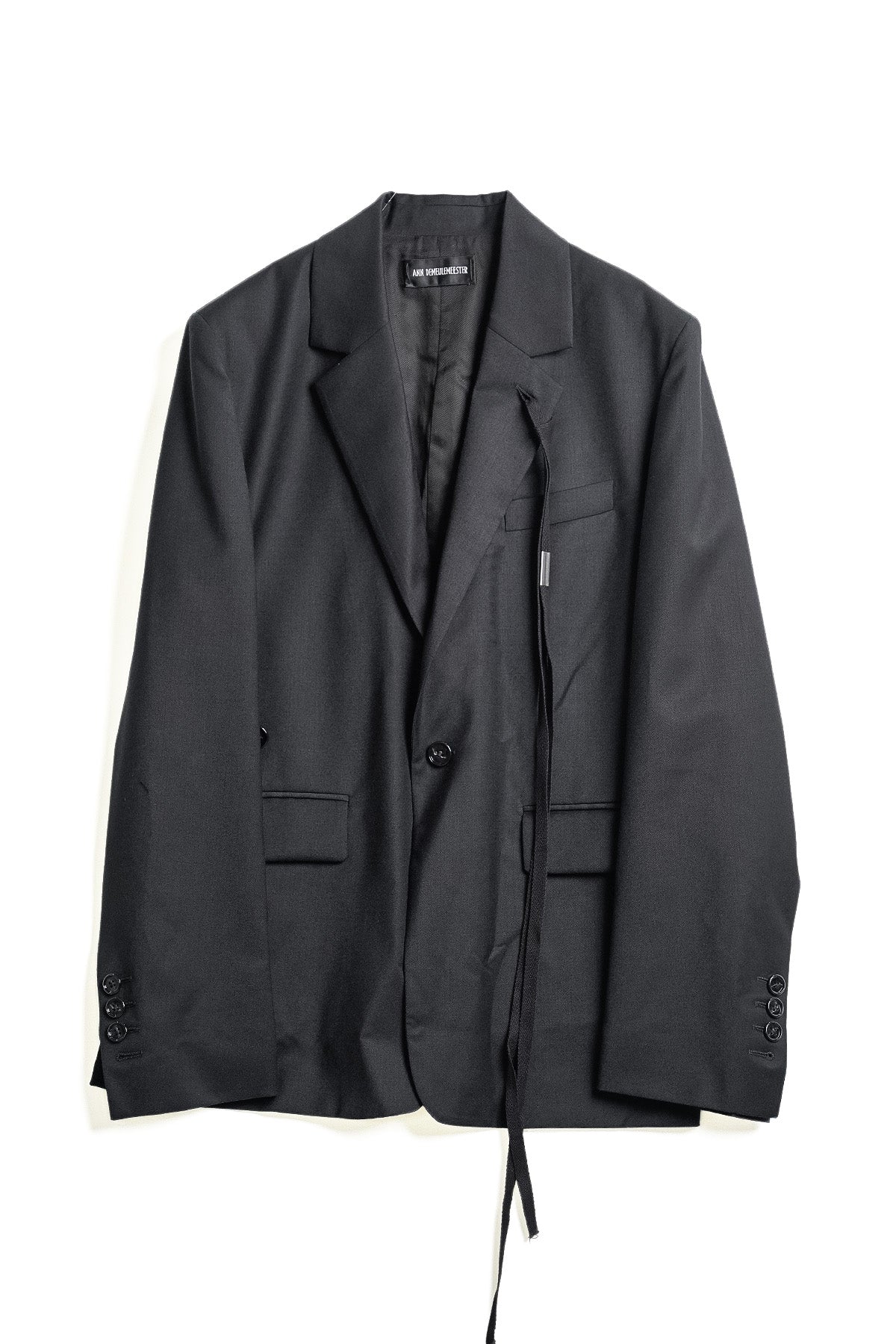 THOR ASYMMETRIC CLOUSURE TAILORED JACKET