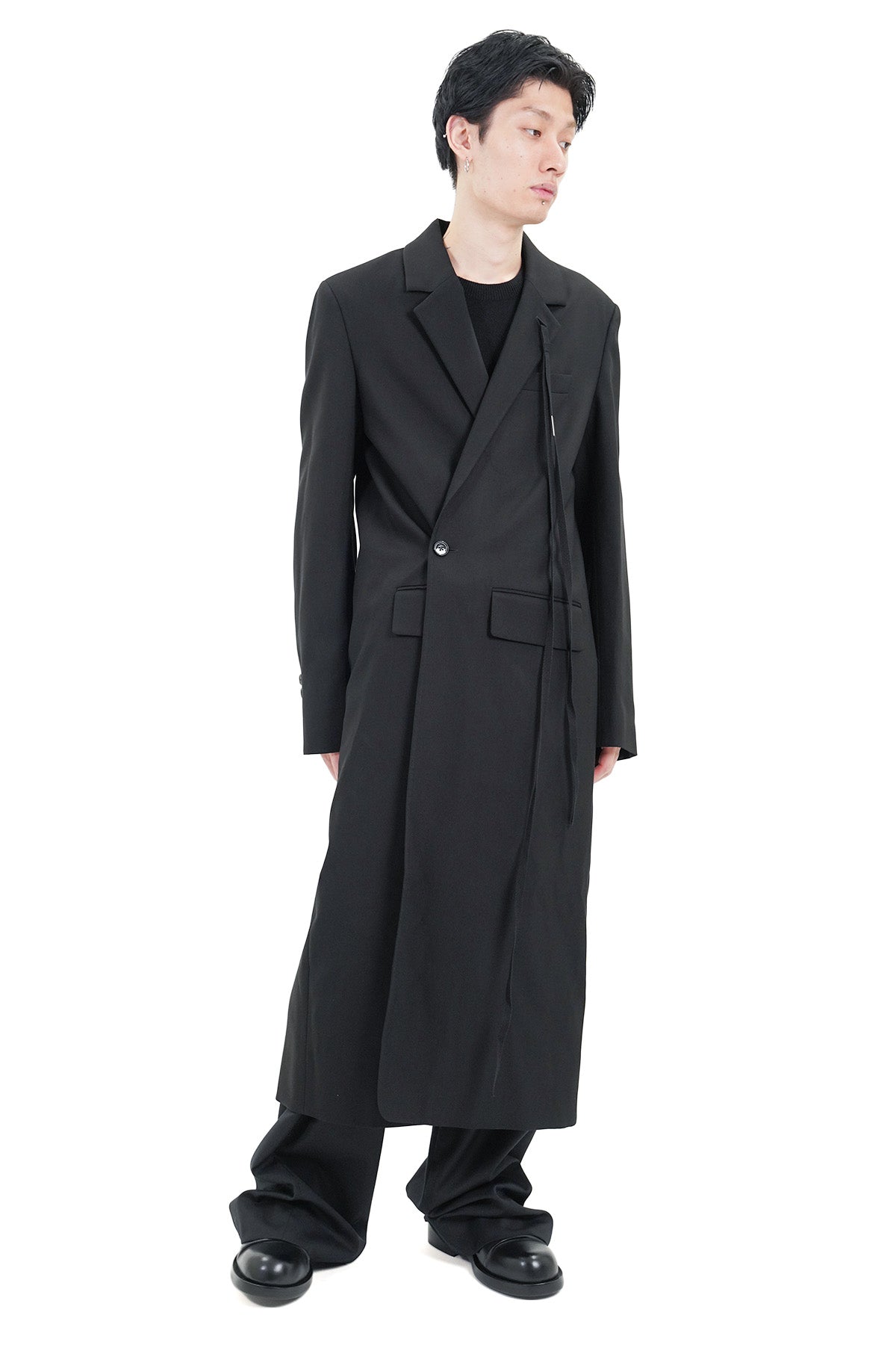 STIAN ASYMMETRIC CLOSURE TAILORED COAT