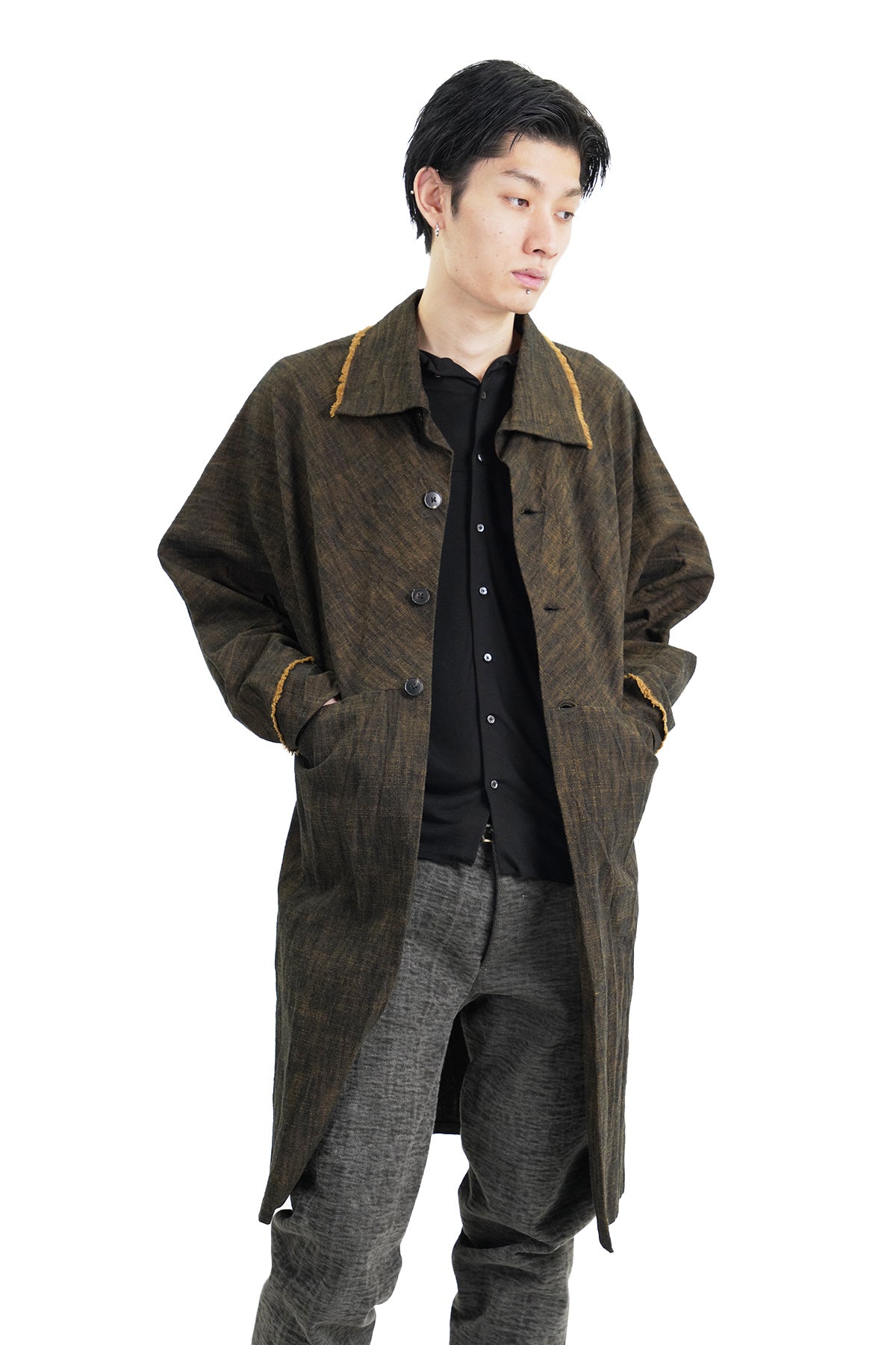 wo. wide one piece unlined coat