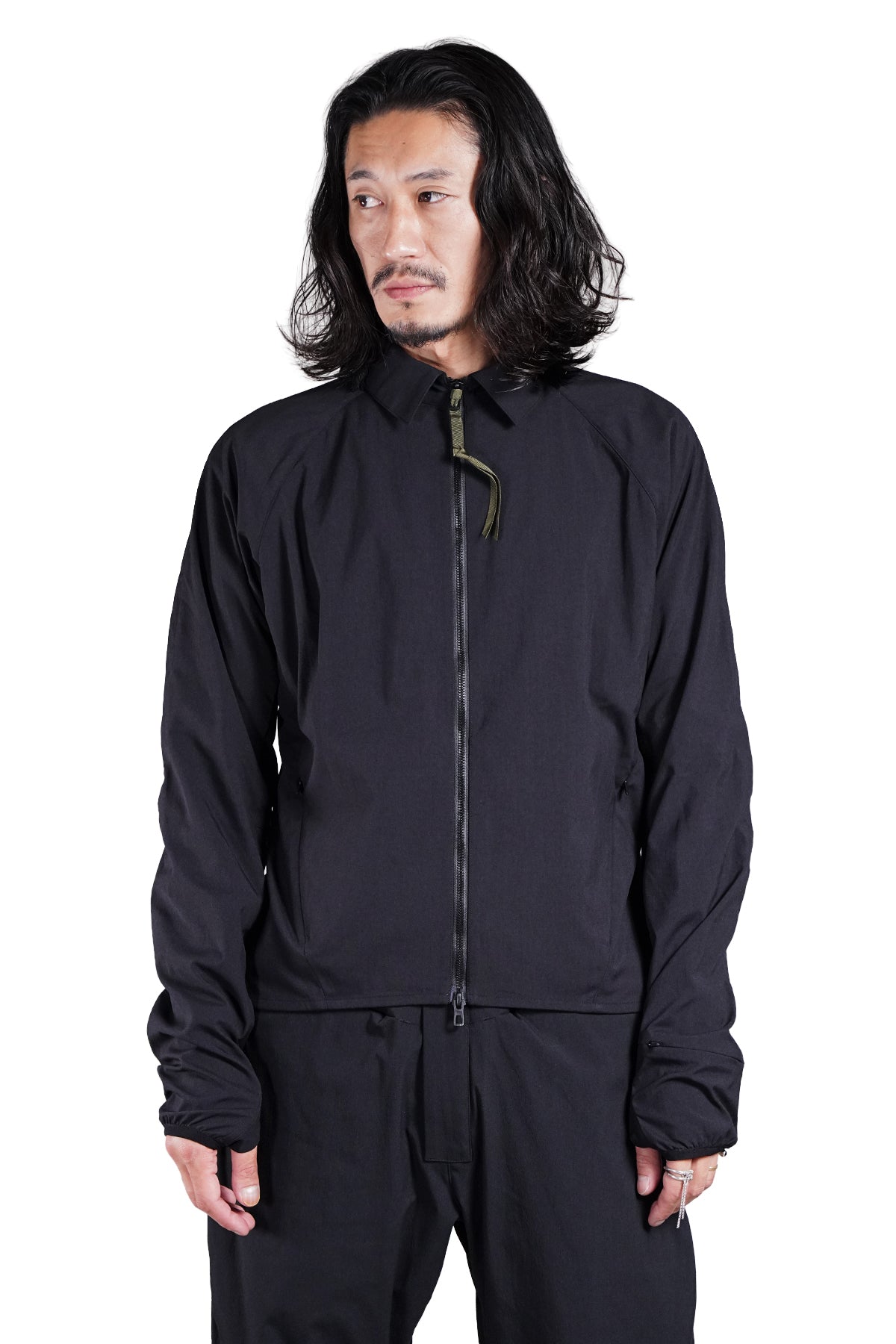 Encapsulated Nylon shirt jacket