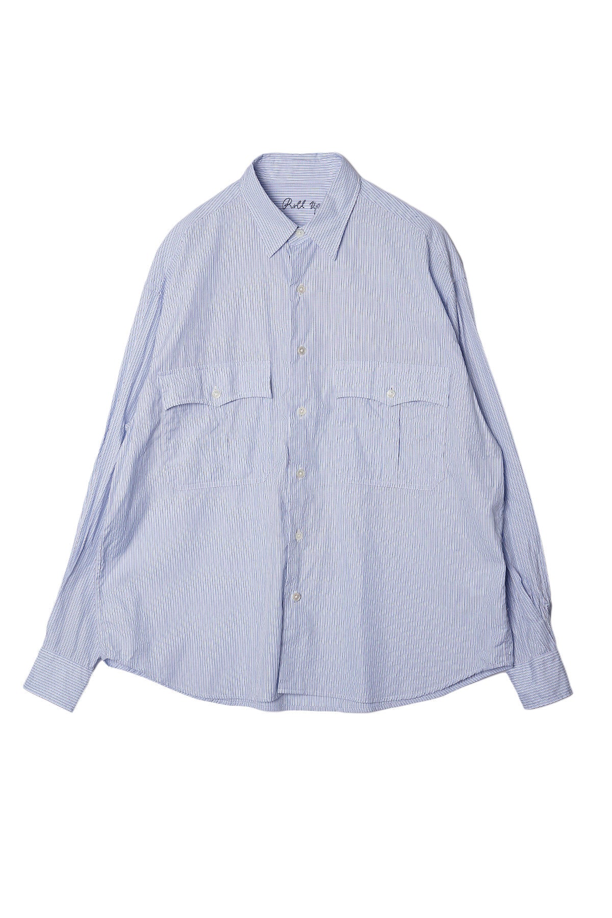 ROLL UP STRIPE SHIRT