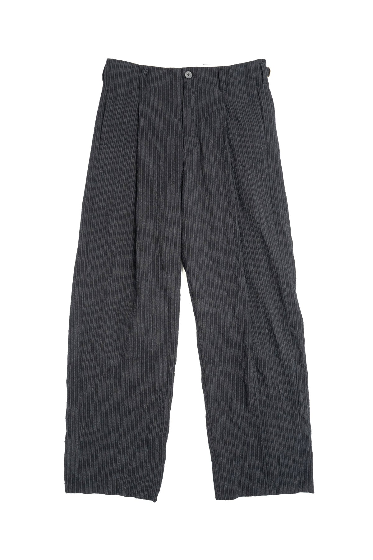 SINGLE PLEATED WIDE PANTS