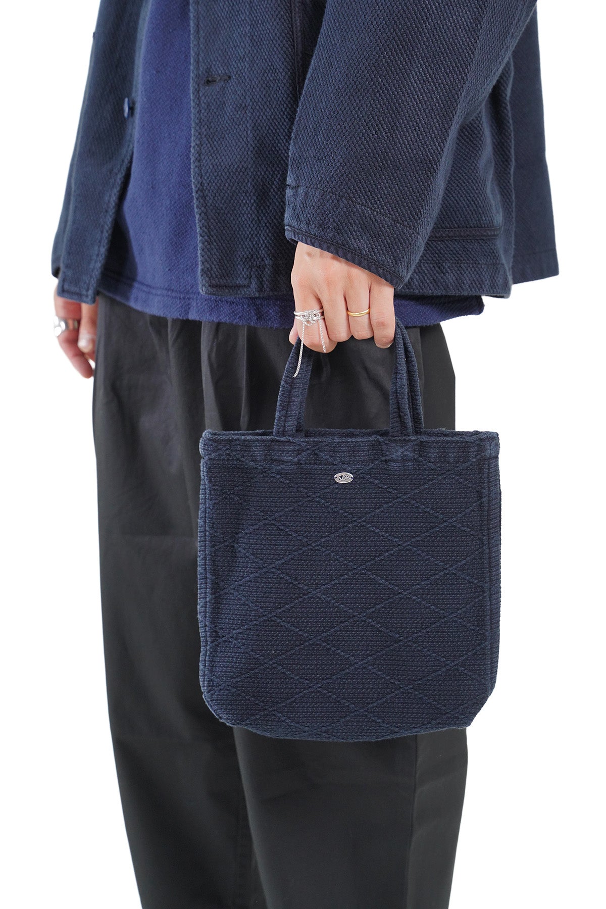 PC KENDO MINI TOTE BAG W/ SILVER CHARM