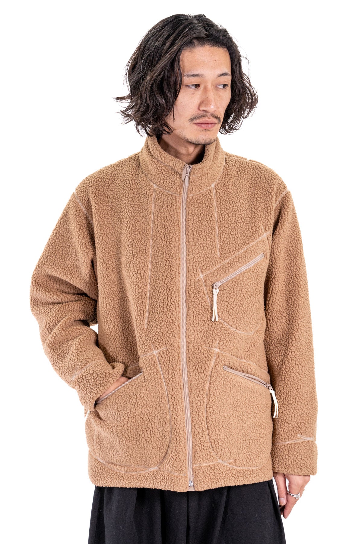 FLEECE ZIP UP JACKET