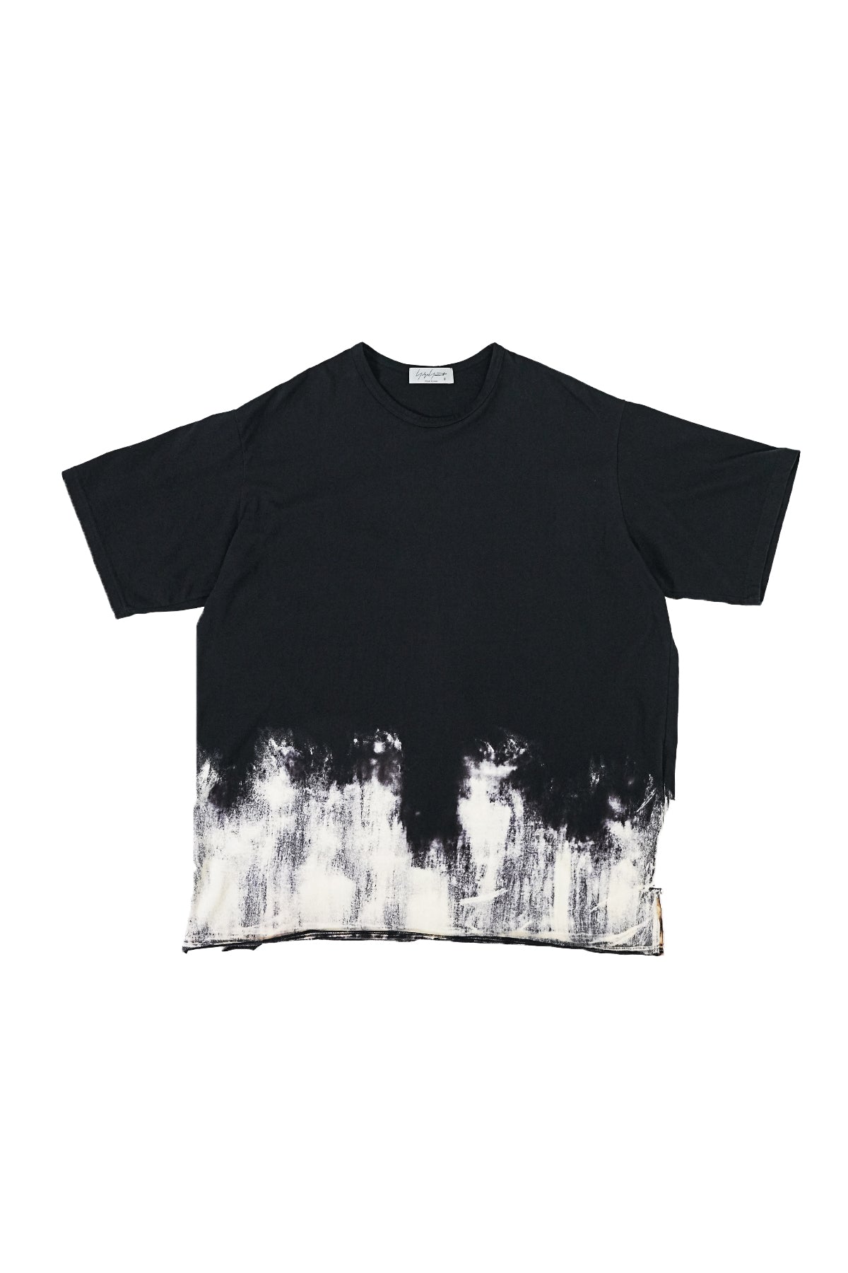 30/- DISCHARGED COMBED PS ROUND NECK SHORT SLV T