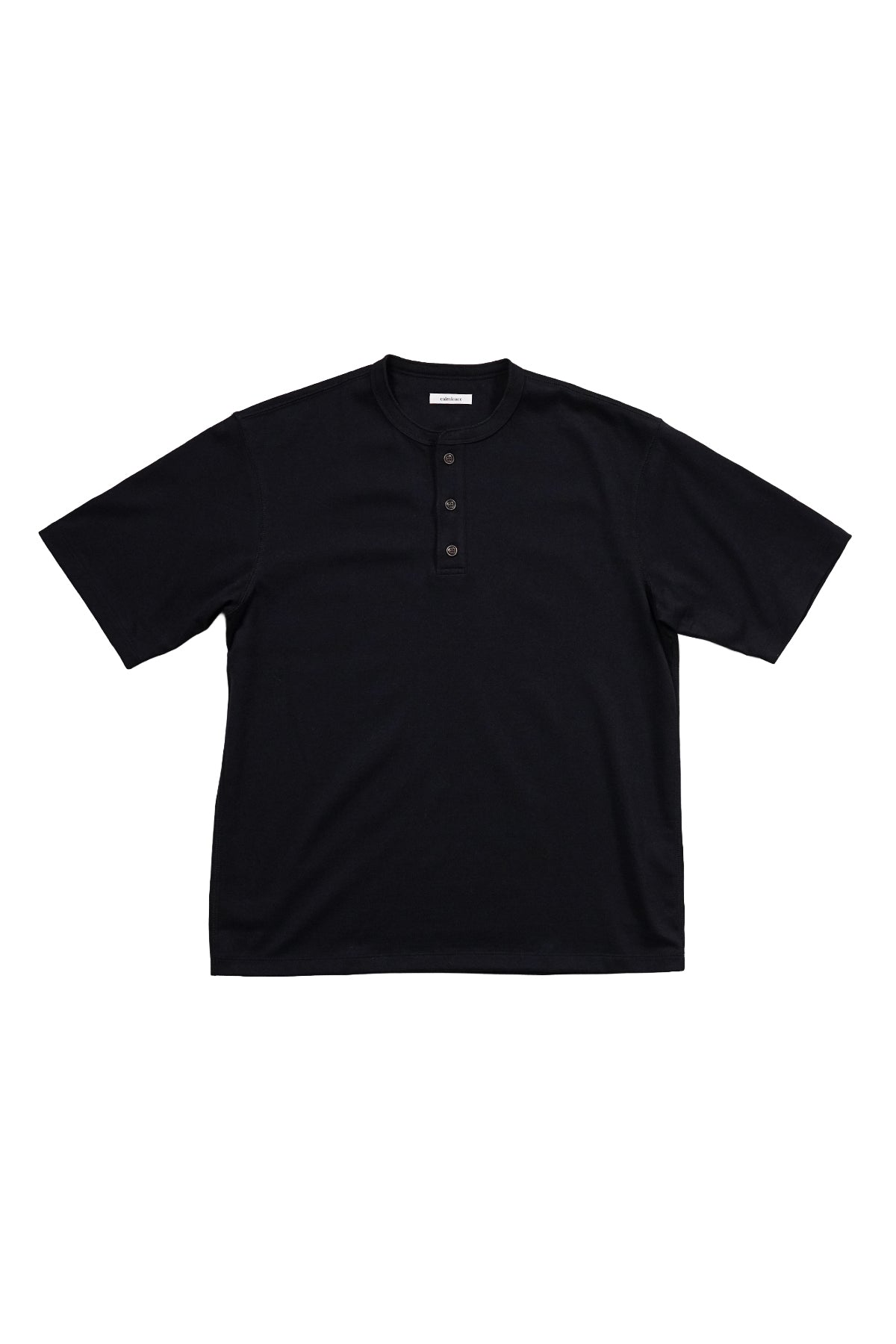 HENLEY NECK SS T-SHIRT