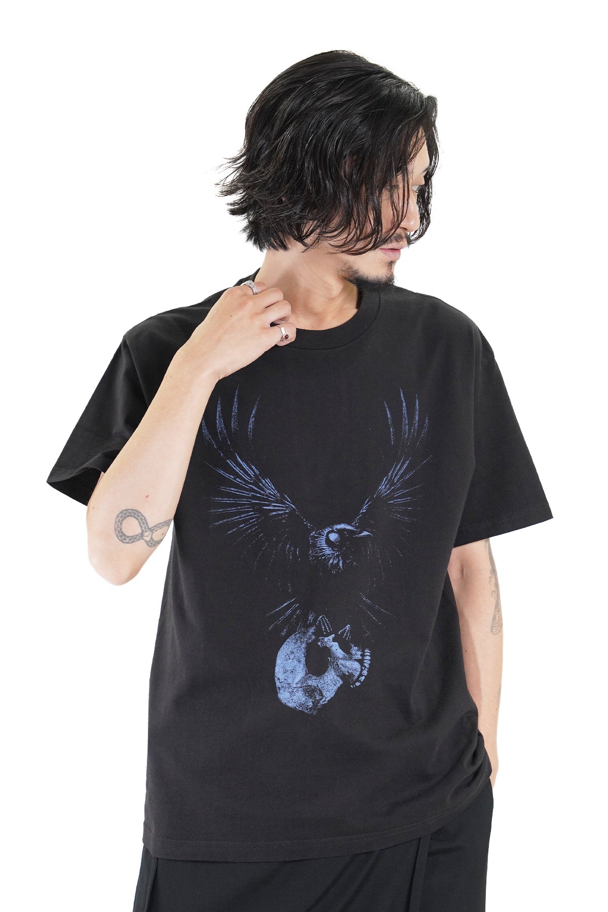 【×MASSES】CREW NECK T-SHIRT E