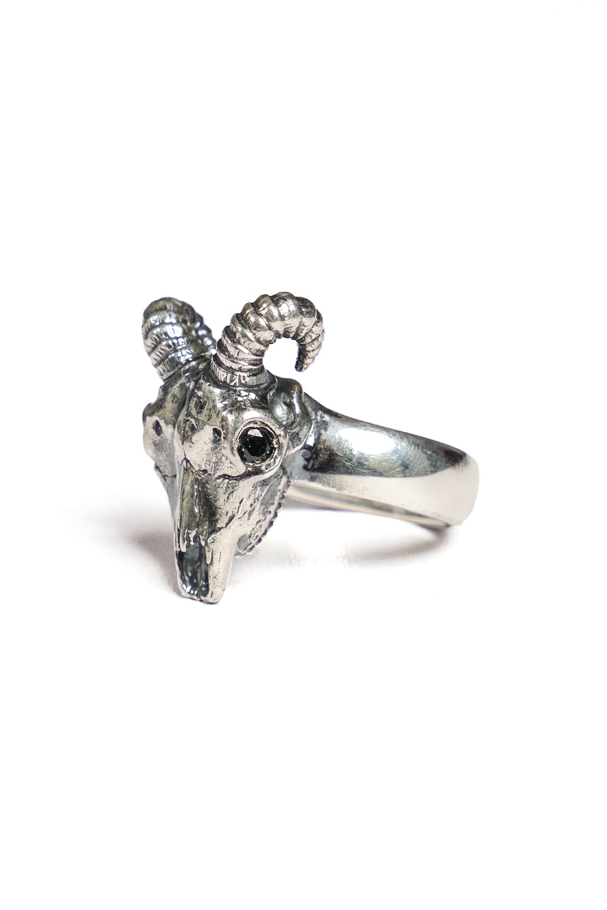 GOAT SKULL RING