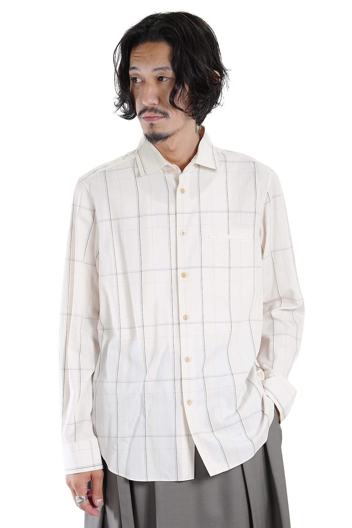 CENTER PLEATS CLASSIC SHIRT