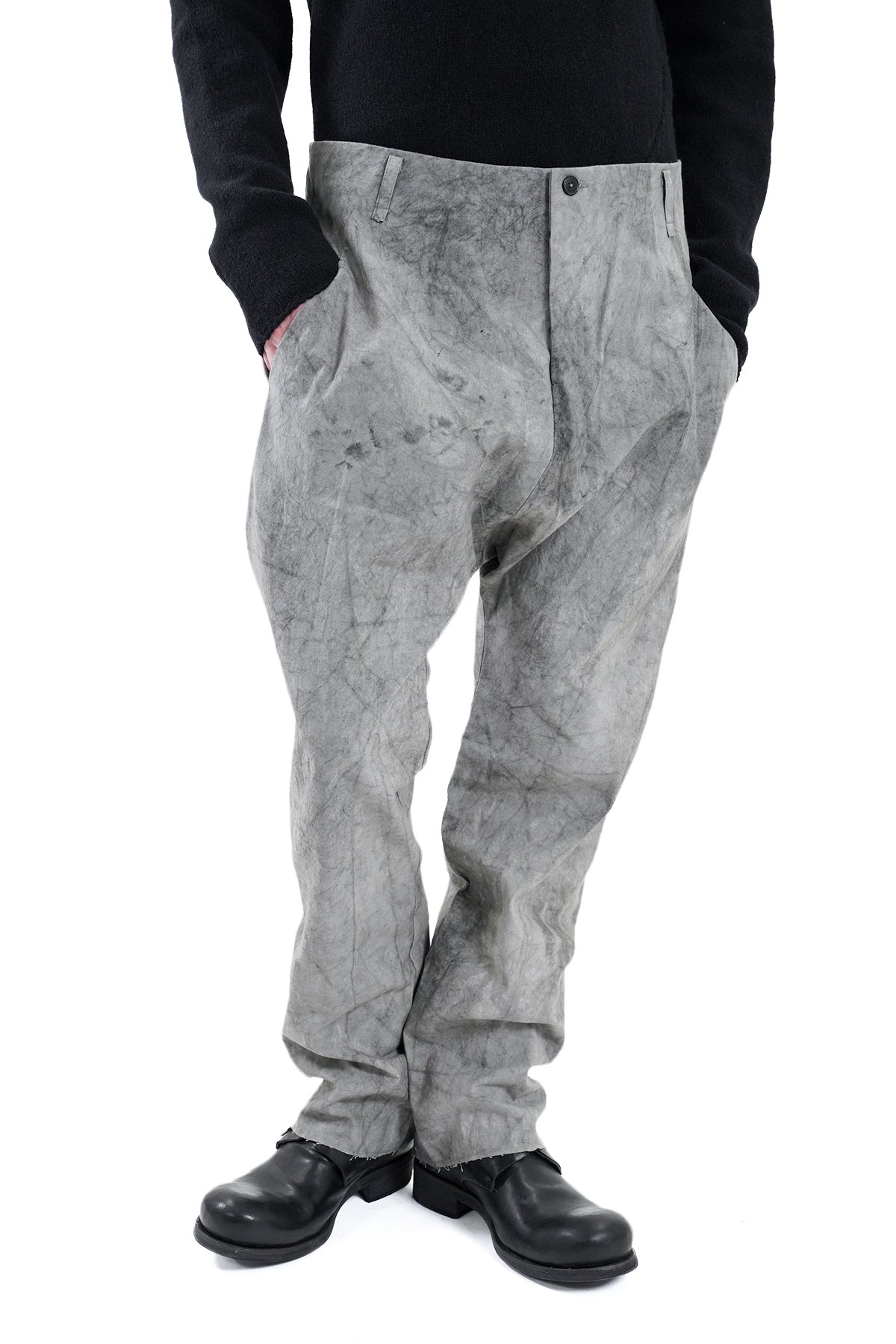 low crotch 2 pocket pants