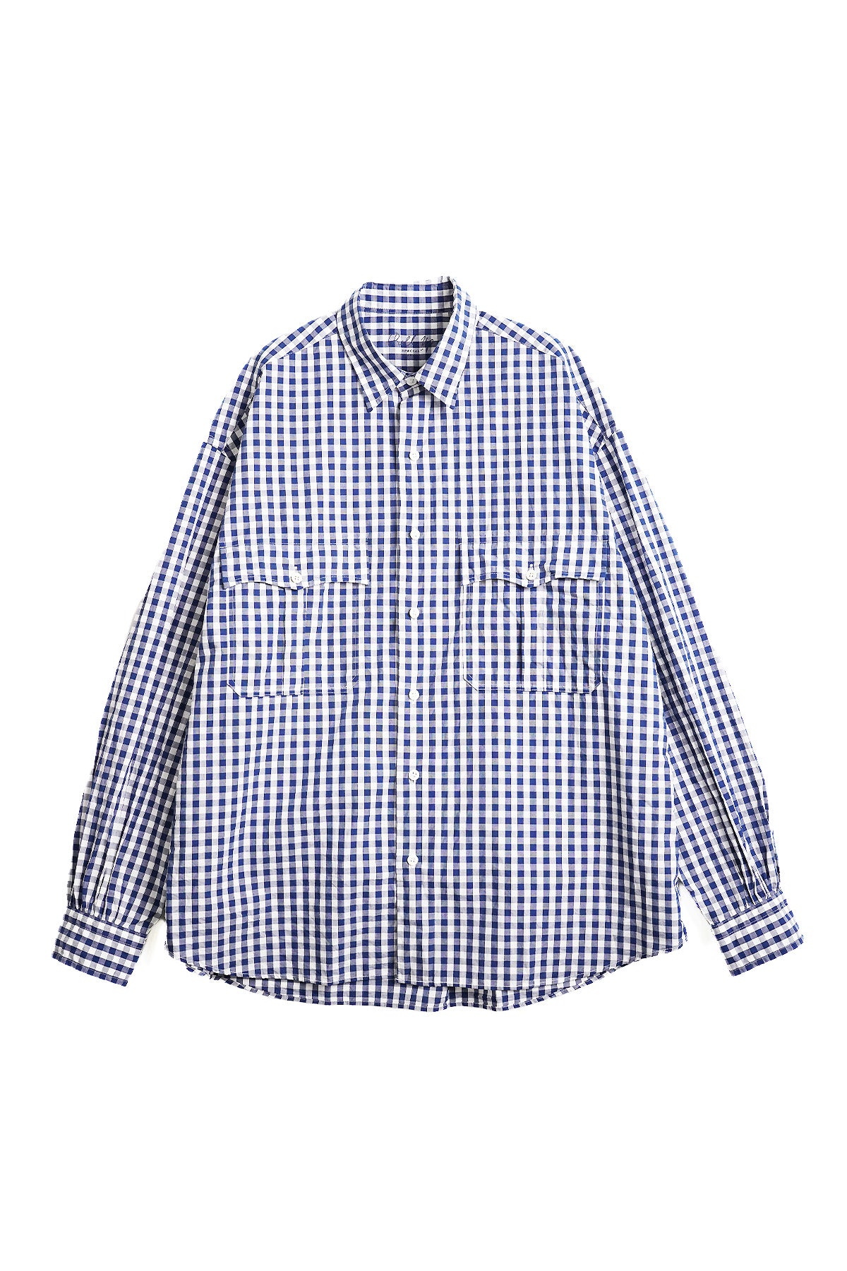 ROLL UP GINGHAM CHECK SHIRT