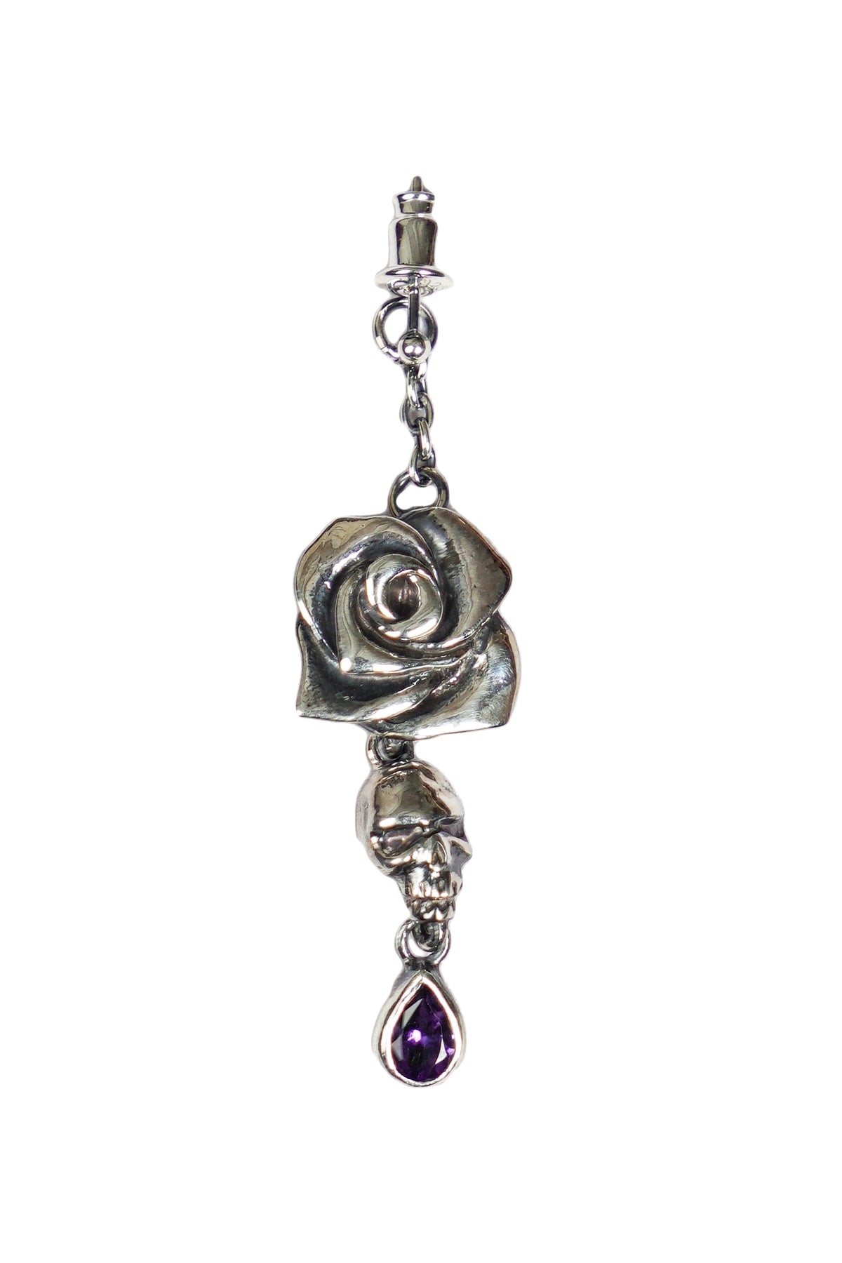 SCULL ROSE PIERCE