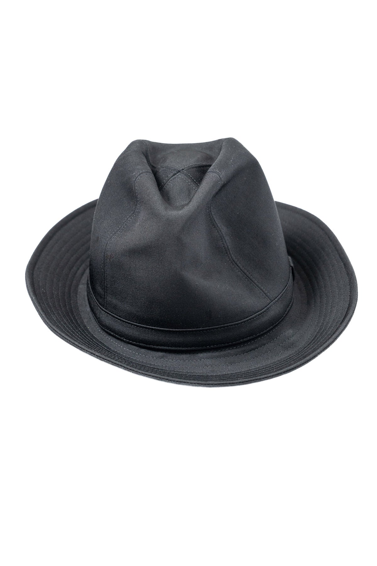 WOOL GABARDINE FEDORA HAT