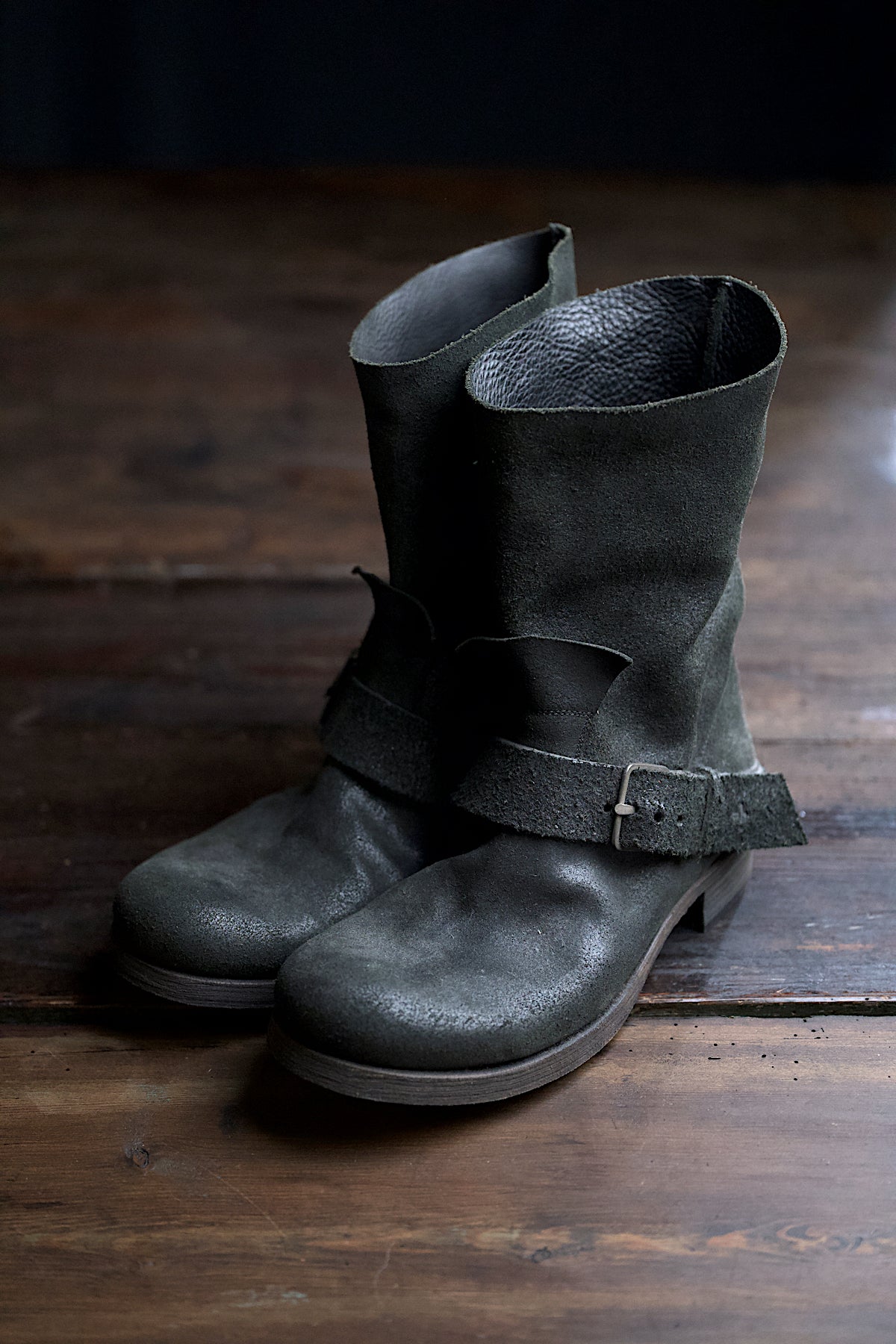 Tall Buckle Boots